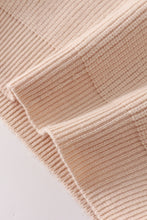 Beige round neck sweater - ARIA KIDS