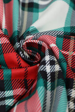 Green Tartan Plaid Twirl Dress - ARIA KIDS