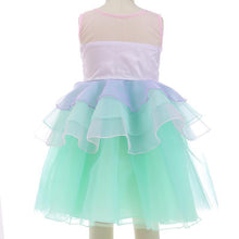 Mint "My Unicorn Princess" Floral Tutu Dress - ARIA KIDS