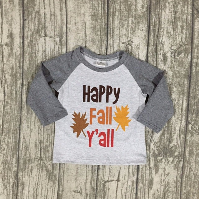 Boys sales fall shirt