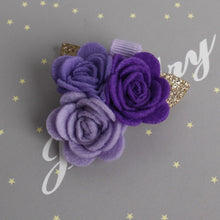 Rose Hair Clips - ARIA KIDS