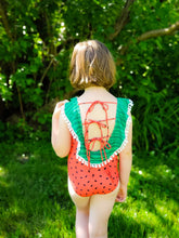 Watermelon Ruffle Swimsuit for Girls - ARIA KIDS