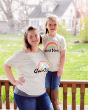 Mommy & Me Rainbow Good Vibes Tee - ARIA KIDS